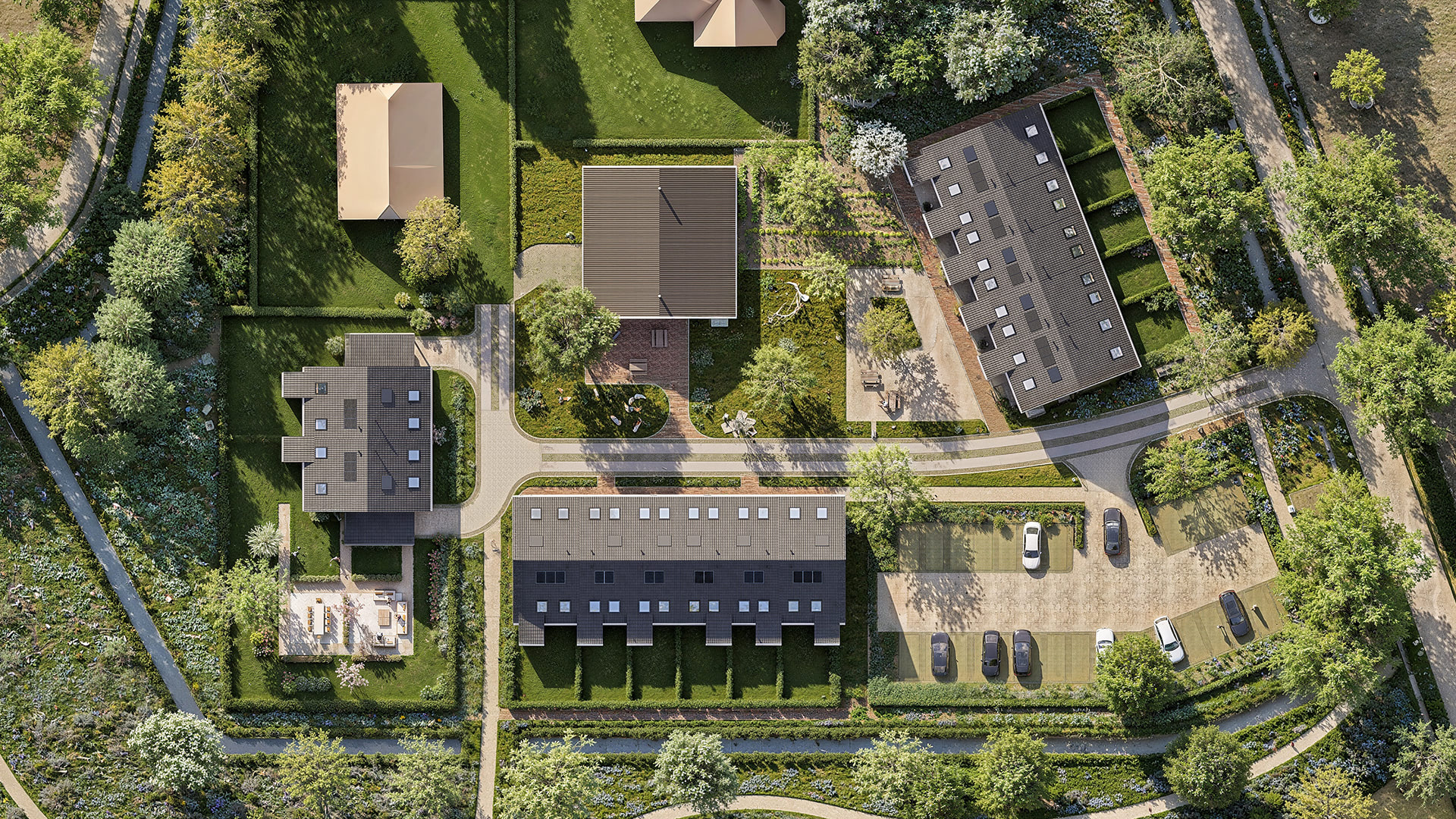 Situatie vogelvlucht
